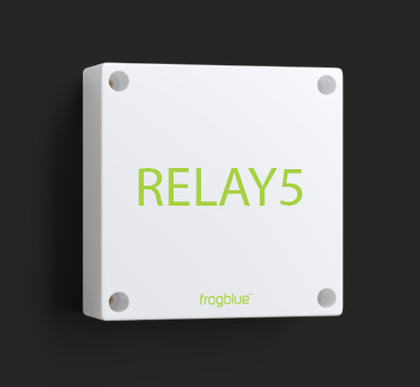 frogblue frogBoxRelay5-2 – Weatherproof box with 5 relays and 2 inputs
