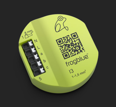 frogblue frogIn3-AC – Multifunctional 3-channel input module