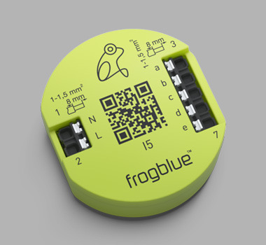 frogblue frogIn5-AC – Multifunctional 5-channel input module