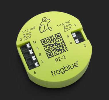 frogblue frogRelay2-2 – Multifunctional 2-channel relay - 1200W